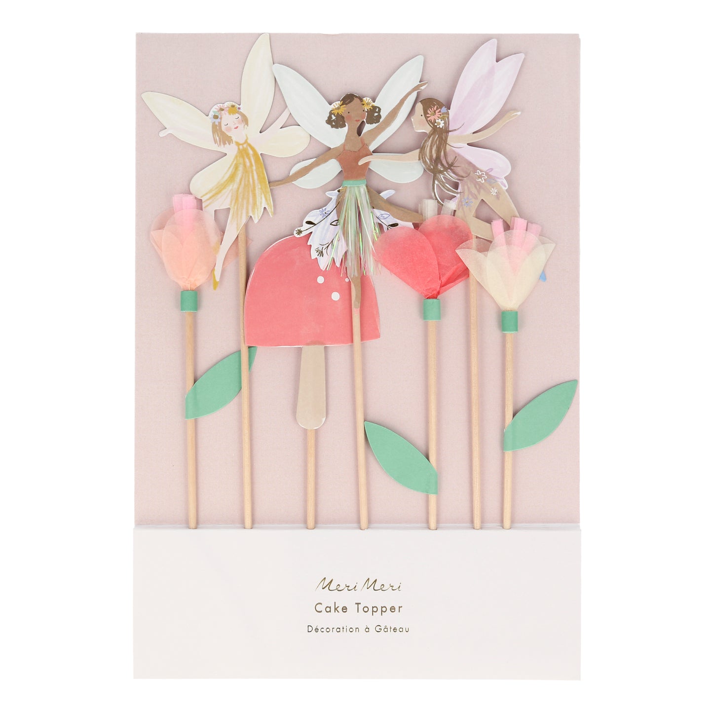 Feen Elfen Märchen Party Paket Set Cupcake Caketopper Feen Elfen Märchen Party Paket Set Meri Meri Blumen
