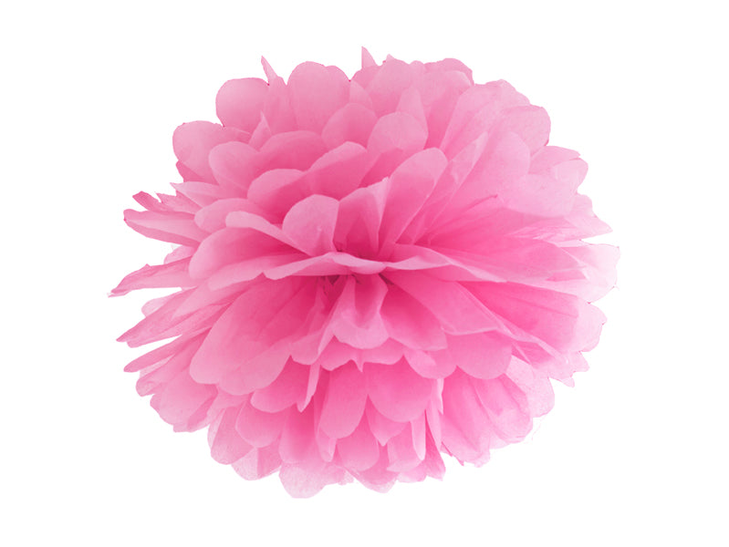 Pompom Rosa Seidenpapier