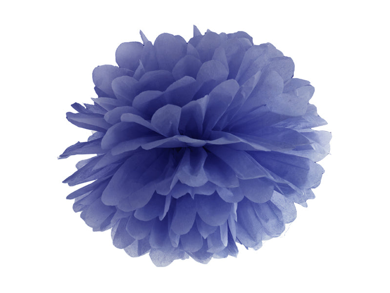 Pompom Seidenpapier Blau