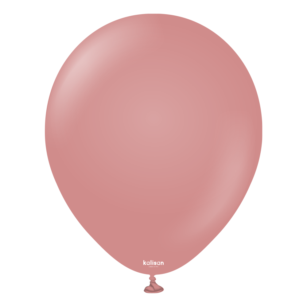 Latexballons Retro Farben