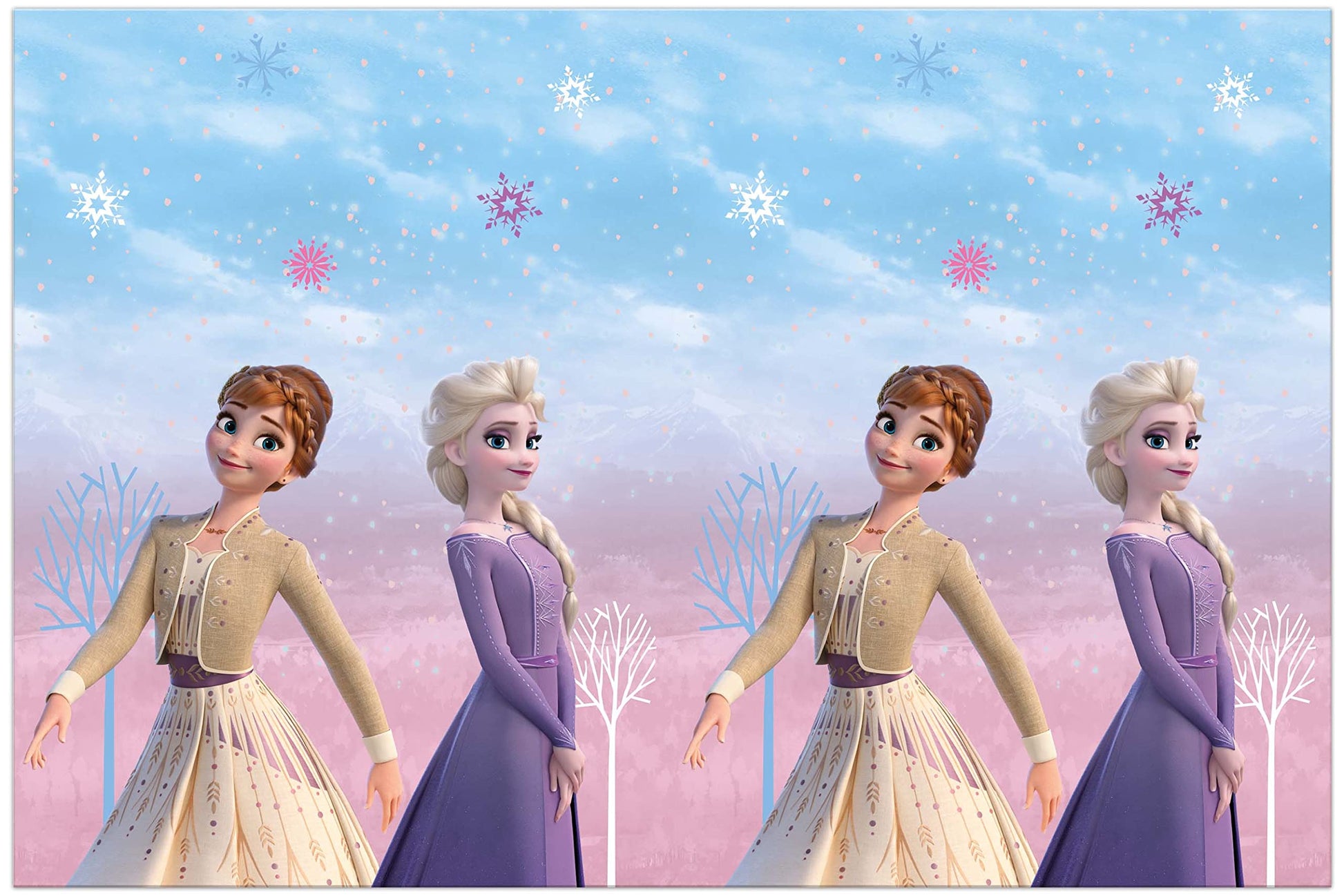 Anna und Elsa Frozen Spirit Wind Eiskönigin Tischdecke