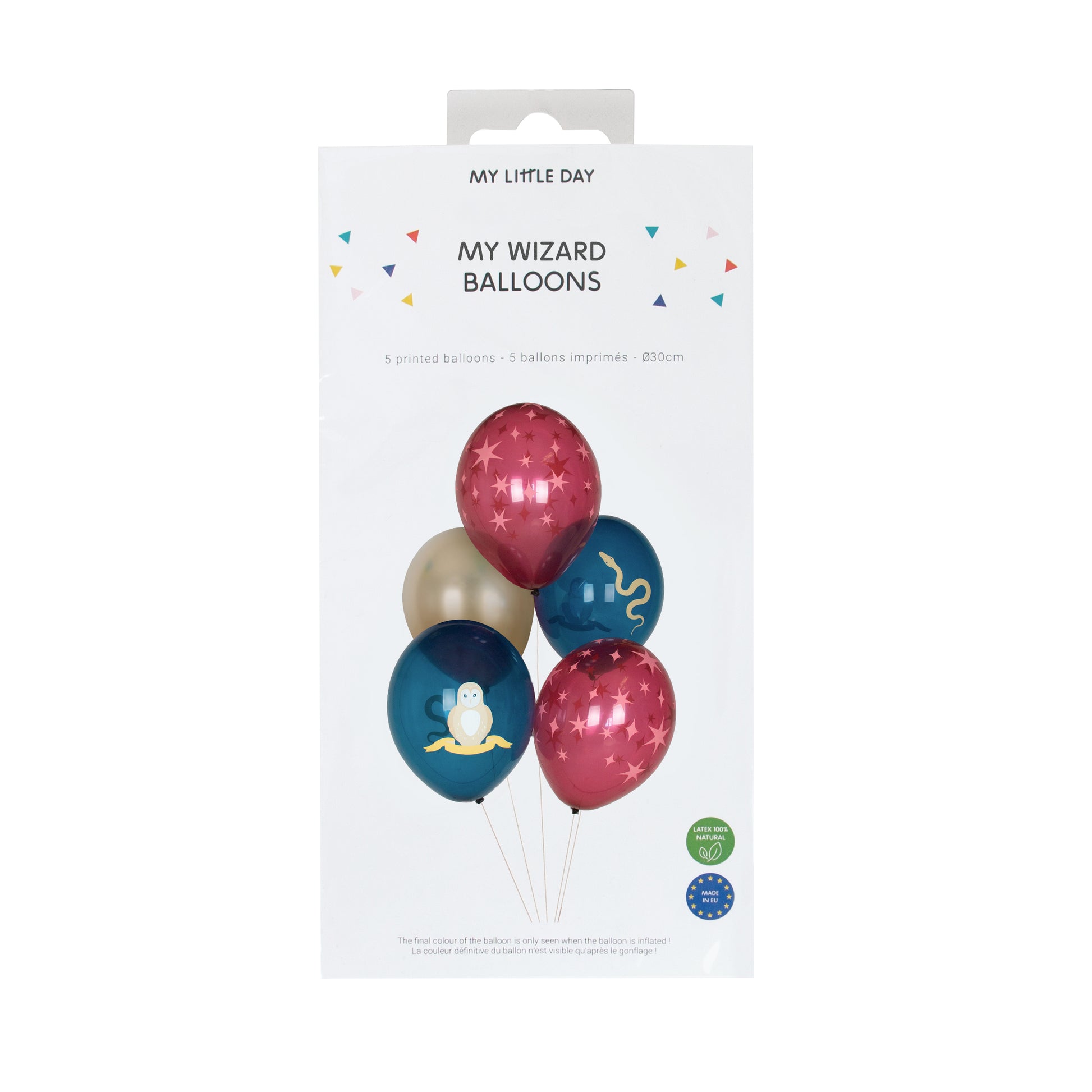 Zauberlehrling Zauberer Kindergeburtstag Dekoration Latexballons Luftballons Motivballons