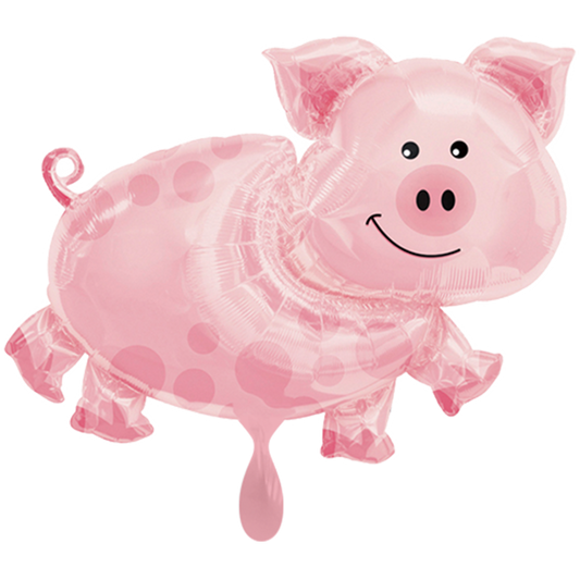 bauernhofparty-kindergeburtstag-bauernhof-schwein-folienballon-ballon-partydeko