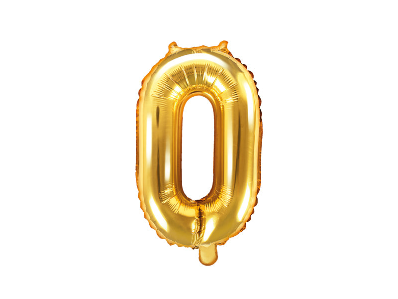 Silvester 2025 Zahlenballons Gold