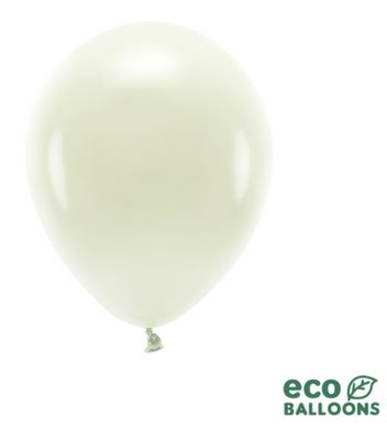 Eco Latexballon Creme Weiss Elfenbein Luftballon