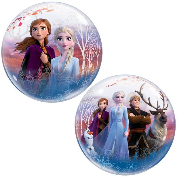 Frozen Die Eiskönigin Disney Geburtstag Party Folienballon Bubble Ballon