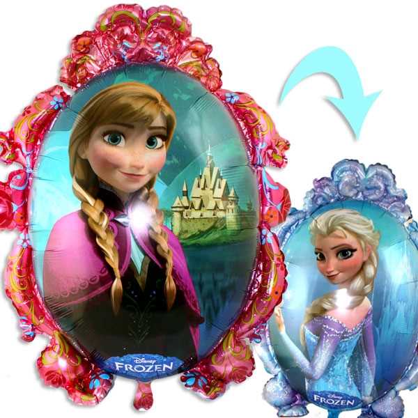 Wende Folienballon Anna und Elsa Die Eiskönigin Frozen