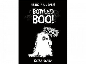 Halloween Flaschen Gespenst Geist Aufkleber Etikett