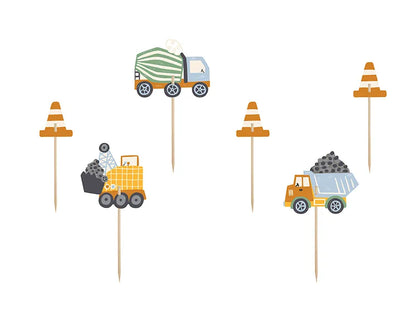 Caketopper Baustelle