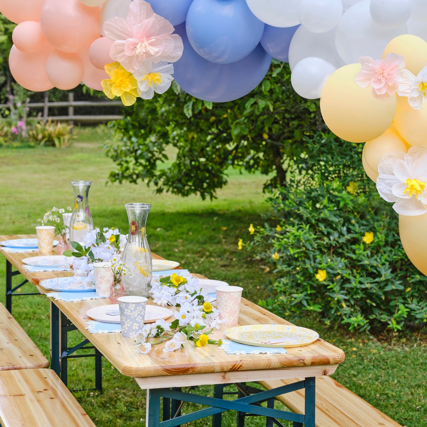 Ballonketten Blümchen