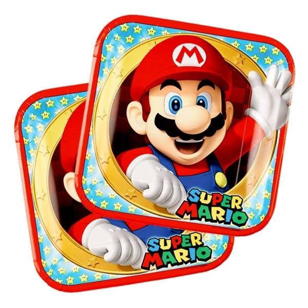 Super Mario Party Kinder Geburtstag Pappteller Partyteller