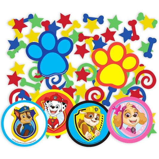 Paw Patrol Party Kindergeburtstag Marshall Chase Skye Rocky Rubble Konfetti