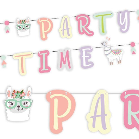 Lama Party Geburtstag Dekoration Girlande 