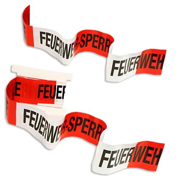 Feuerwehr Party Kinder Geburtstag Absperrung Absperrband Dekoration