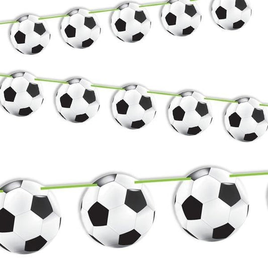 Girlande Fußbälle Fußball Soccer Party Geburtstag
