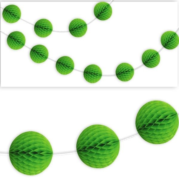 Wabenballkette Grün