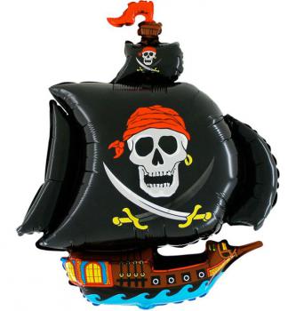 Piraten Party Geburtstag Folienballon Piratenschiff