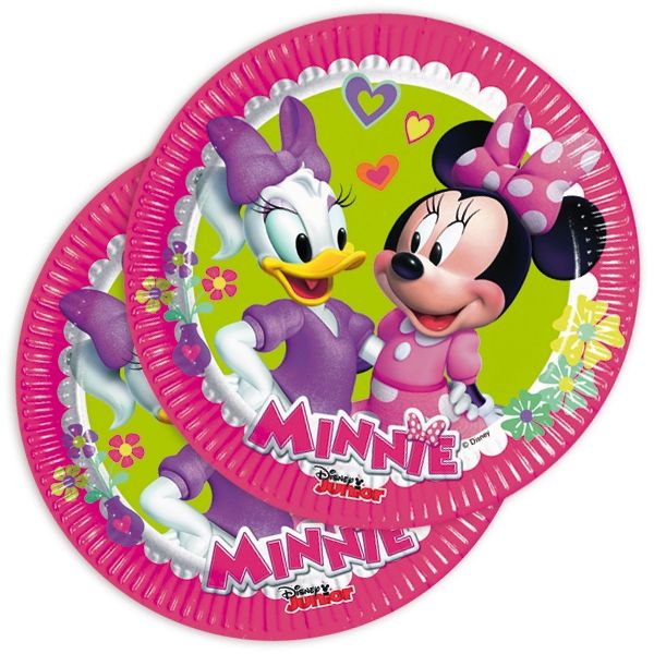Minnie Maus Party Partyteller Pappteller Kinder Geburtstag Deko