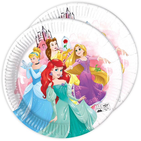 Disney Princess Partyteller Pappteller Prinzessinnen Party Geburtstag