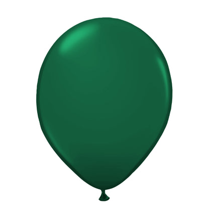 Metallic Ballons Grün Dunkelgrün