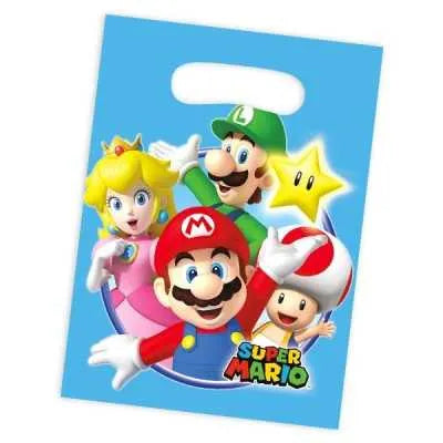 Mitgebseltüte Super Mario Party Kindergeburtstag Dekoration Gastgeschenke