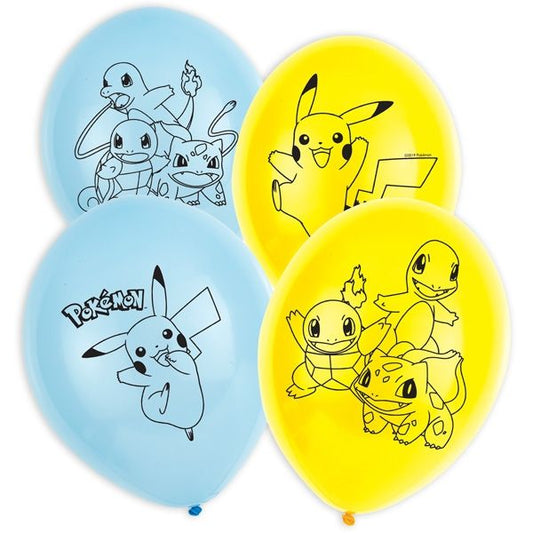 Pokemon Pikachu Luftballon Latexballons Party Kindergeburtstag