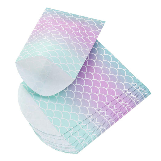 Sweetstüte Mitgebseltüte Papiertüte Meerjungfrau Schuppen