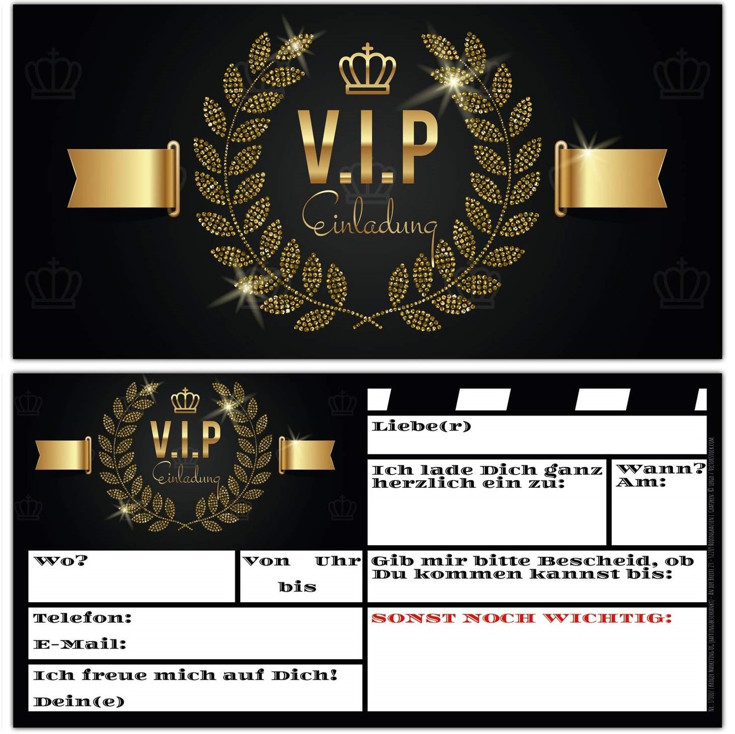 Einladung VIP Party