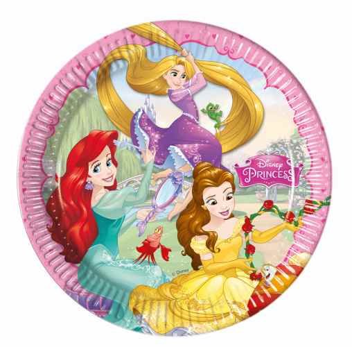 Disney Princess Partyteller Pappteller Prinzessinnen Party Geburtstag