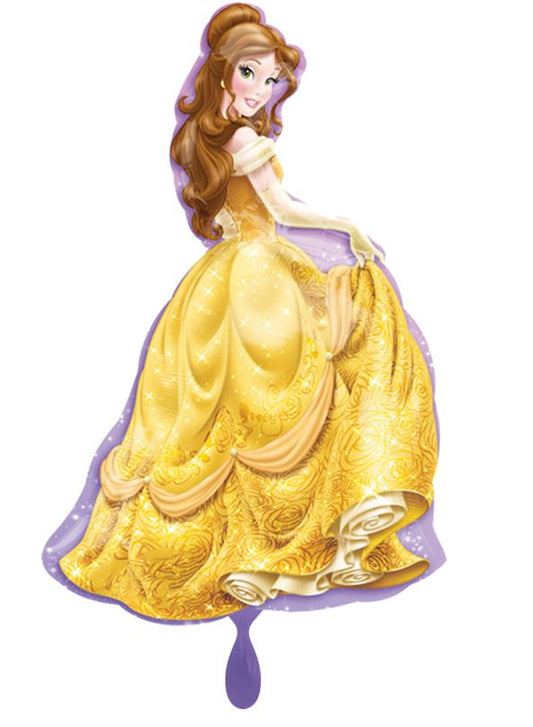 Disney Princess Ballon Folienballon Belle Prinzessinnen Party Geburtstag