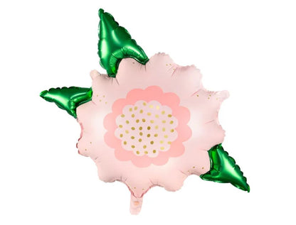 Folienballon Blume Blümchen Sommer Rosa Grün Muttertag Party