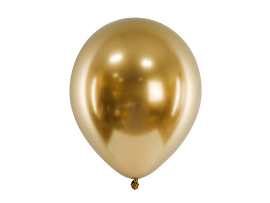 Glossy Ballons in Gold Rosegold Hochzeit Elegant Metallic glänzend