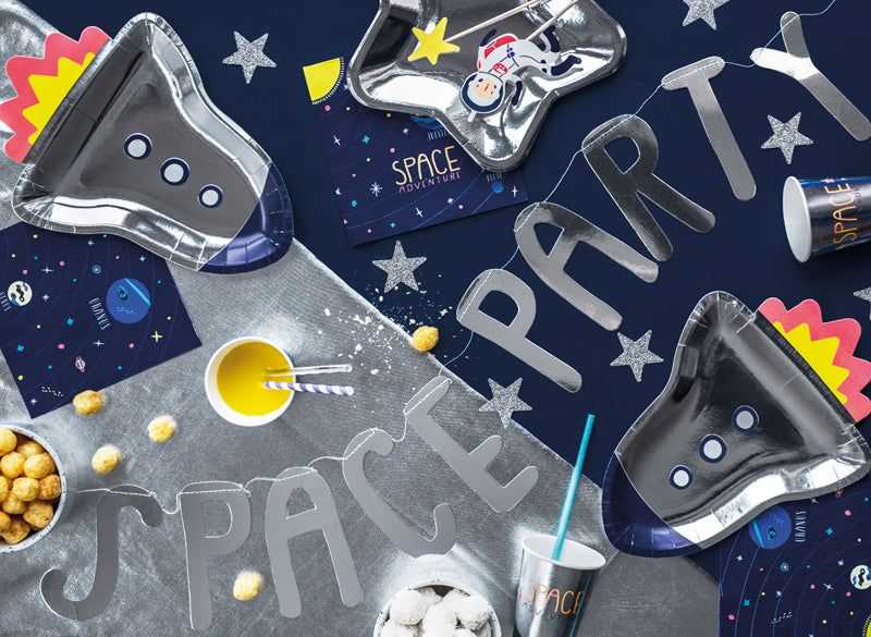 Space Party Weltraum Geburtstag Girlande