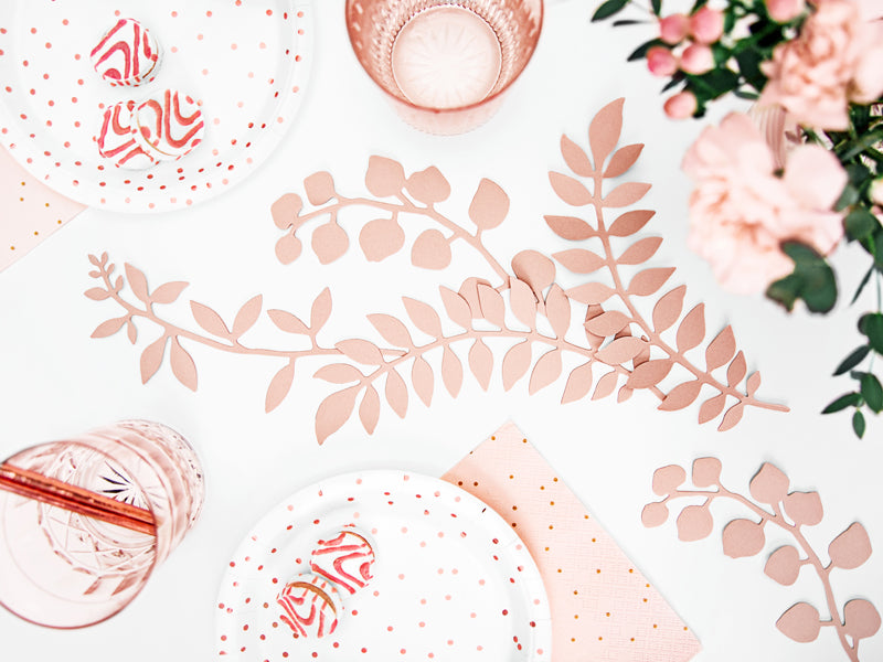 Deko Paket für die Einschulung in Roségold