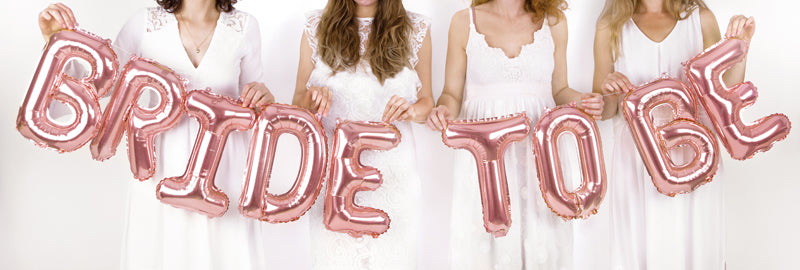 Folienballon Bride to be Roségold