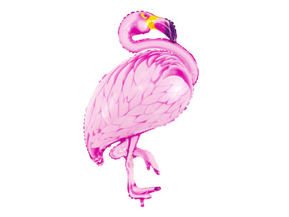 Folienballon Dschungel Tropical Party Flamingo Rosa Pink