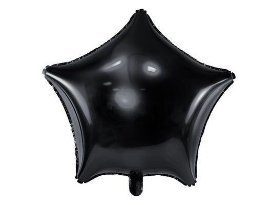 Folienballon Stern Schwarz