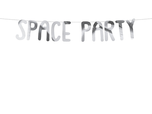 Space Party Weltraum Geburtstag Girlande