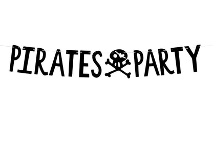 Piraten Party Geburtstag Girlande