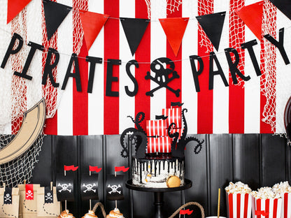 Piraten Party Geburtstag Girlande