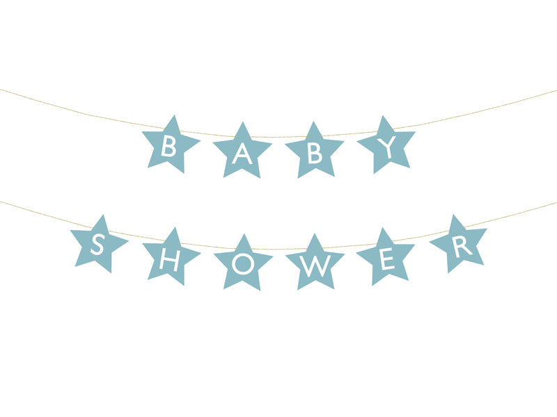 Girlande Babyshower Boy