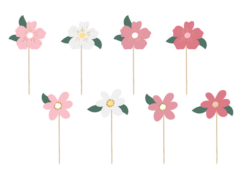 Caketopper Blumen