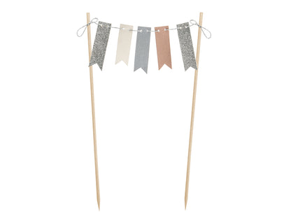 Caketopper Hochzeit Wimpel Vintage Bride 