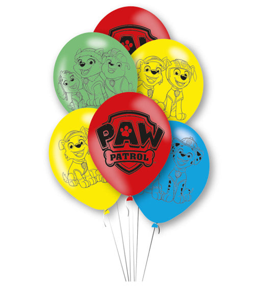 Luftballons Latexballons Ballonmix Paw Patrol Party Deko