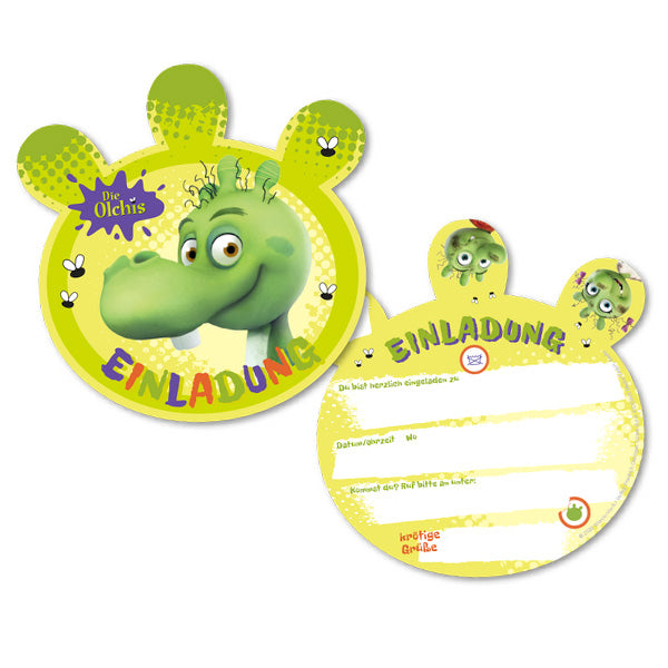 Die Olchis Geburtstag Einladung
