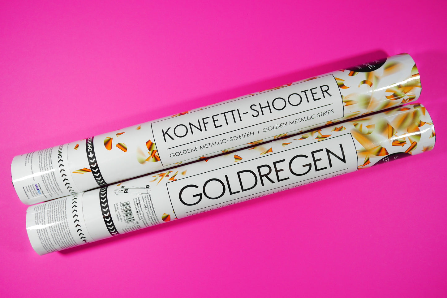 Konfetti Kanone XXL Gold