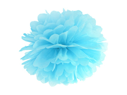 Pompom Hellblau Blau