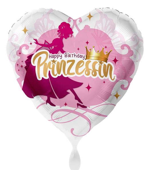 Disney Princess Folienballon Ballon Happy Birthday Prinzessinnen Party Geburtstag
