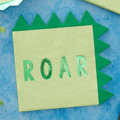 Dino Roar Servietten