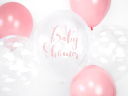 Latexballons Luftballons Baby Party Gender Reveal Mädchen oder Junge Rosa Blau babyshower